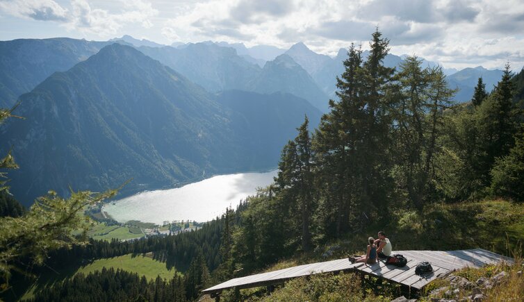 Achensee Blick Karwendelgebirge Maurach am Achensee