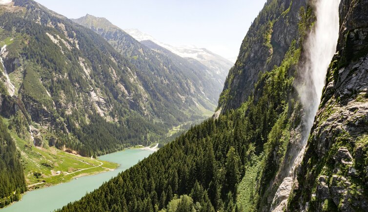 wasserfallweg stilluptal foto